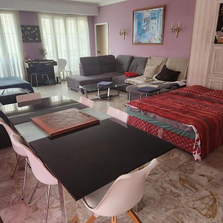 Big Apart 140M2 5Min Walk To Beach Sea &Promenade 3 Double Rooms,Big Living Room 42M2, 3 Showers,9 Beds, Free Parking Ніцца Екстер'єр фото